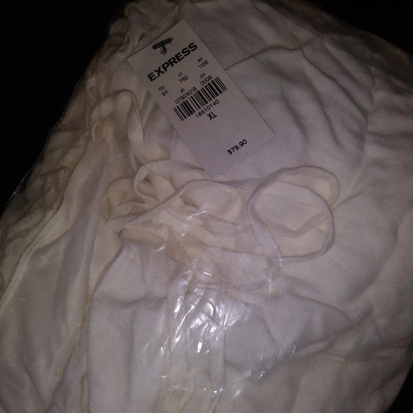 Express Eyelet Tie-Waist Dress NWT - Picture 3 of 3